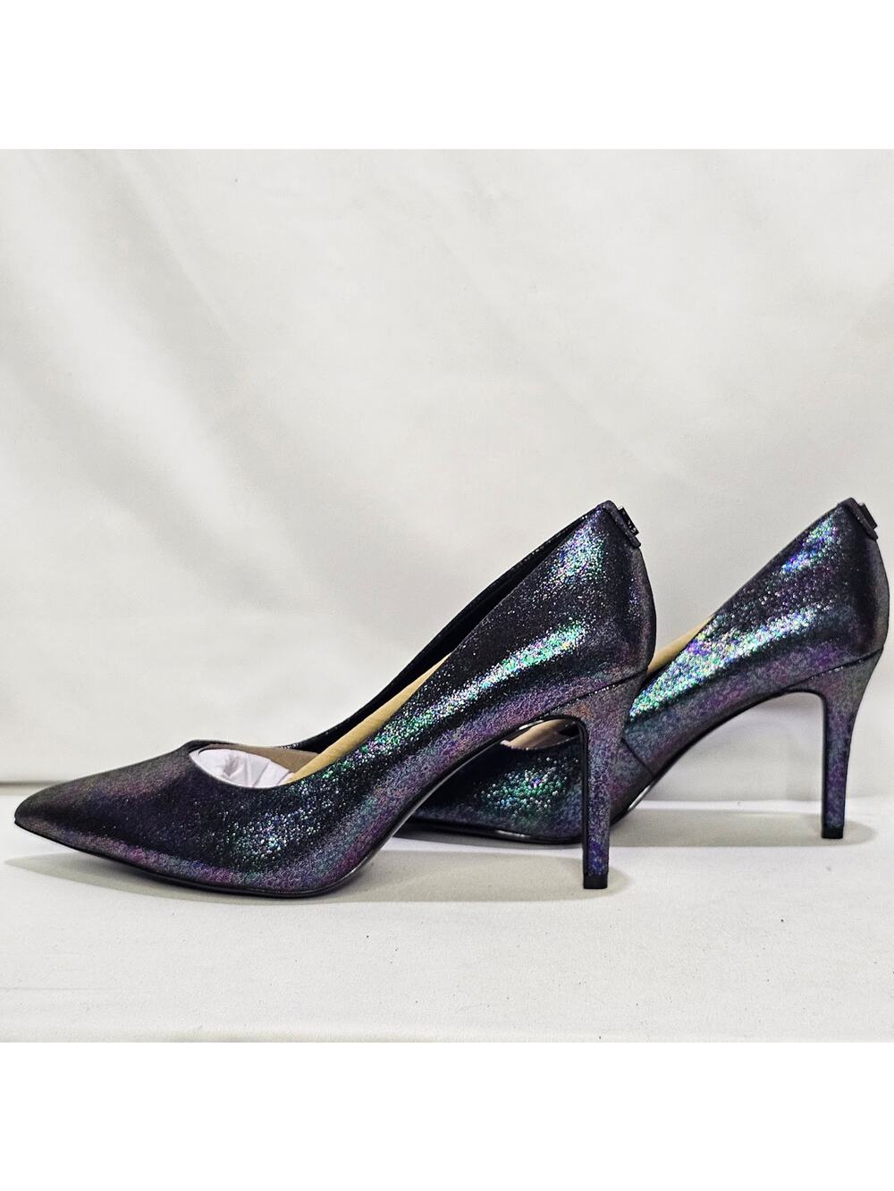 Karl Lagerfeld Women's  Glora Metallic Shimmer Pumps Size 7.5 NWT